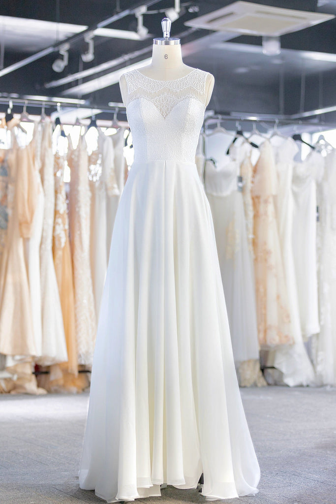 a-line sweetheart wedding dress